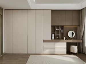 Armoires Modernes Autoportantes Personnalisées - Meubles de Chambre Écologiques et Anti-Humidité avec Montage Facile, Bibliothèques et Coiffeuses - Product Image 3