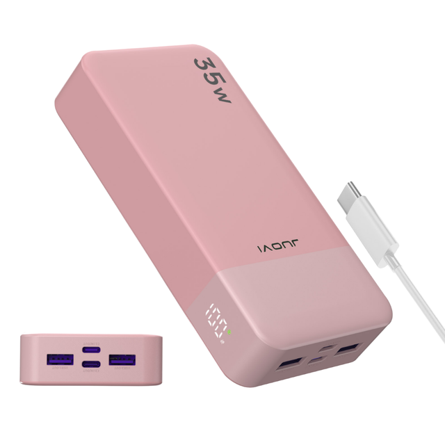 35W 20000mAh High-Capacity Power Bank PD QC3.0 Waterproof Type-C 3A Current 5V Charge Voltage for iPhone 15 for Samsung Fast