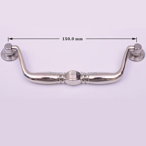 Fábrica al por mayor Retro aleación Metal madera joyero manija <span class=keywords><strong>para</strong></span> maleta de cuero - Product Image 3