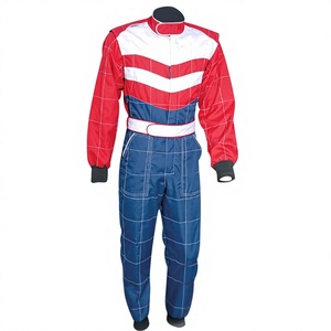 Traje de Carreras de Karting Transpirable, Impermeable y Cortavientos, Unisex, Talla Grande, de Poliéster y Algodón - Product Image 1