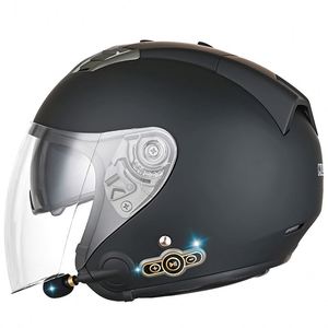 Nieuwe 2026 Cool Ride ABS Elektrische Motorfiets Smart All-Season Universele Halve Helm Dubbele Visier Schuimvoering Grensoverschrijdende Zonnebescherming - Product Image 2