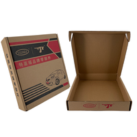 Logo personnalisé en gros imprimé kraft ondulé Mailer carton boîte de papier mat stratification pour l'expédition et l'emballage