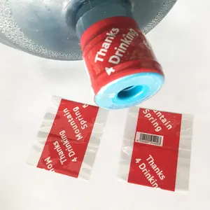 PVC heat shrink bottled cap seal label