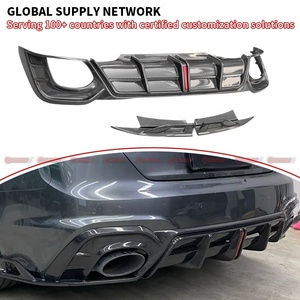 Thương hiệu tốt nhất nâng cấp lên AE phong cách sợi carbon phụ tùng ô tô xe phía sau khuếch tán môi cho Audi RS5 2019 - 2023 - Product Image 5
