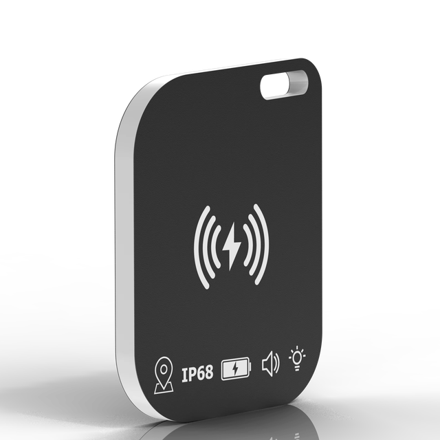 Key Finder Wallet GPS Navigation Anti-Loss Device 6-Month Battery Life Wireless Charging Compatible IOS Android Systems Global
