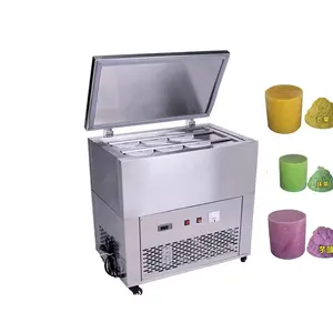 6 Barrels Snowflake Ice Machine For Sale Commercial Ice Block Stainless Steel Freezer Shaved Making Equipment