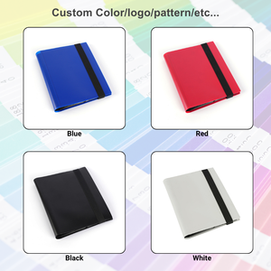 Album de cartes en plastique premium, 4 pochettes, 20 pages, capacité de 160 cartes 6x9cm, bricolage, imperméable, écologique, reliure ultrasonique, pour cartes à collectionner Pokémon - Product Image 6