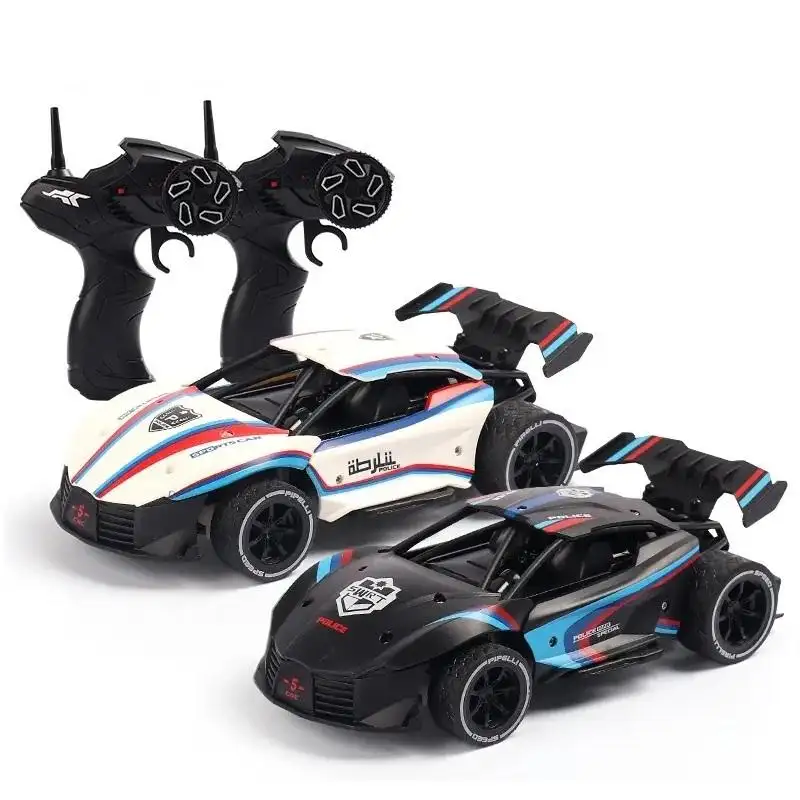 2.4G Radio Control Police Cars Toy Kids Rc High-speed Vehicles Toys 1:20 Remote Control Drift Cars Model Toy