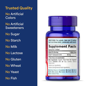 OEM personalizzato ad alto contenuto <span class=keywords><strong>Ubiquinone</strong></span> coenzima <span class=keywords><strong>Q10</strong></span> capsule morbide assistenza sanitaria diretta in fabbrica - Product Image 3