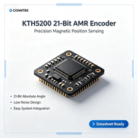 Codificador de Ángulo Magnético AMR de Alta Precisión CONNTEK KTM5200 de 21 bits, Salida IC ABZ/UVW/PWM/SPI, Sensor de Posición Absoluta en Eje, Servo