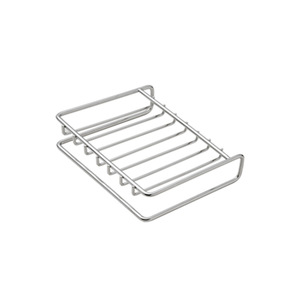 Jabonera de acero inoxidable de doble nivel moderna, desagüe de almacenamiento de baño para limpiar herramientas de <span class=keywords><strong>ducha</strong></span> y vajilla, soporte de Metal - Product Image 2