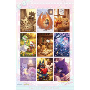 YQ 10x15 Grande Boîte Mystère Shikishi Pokémon X Sanrio Pikachu – Plateaux d'Art pour Jeu de Table 6 Joueurs – Coffret Cadeau - Product Image 3