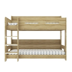 Lit superposé en bois avec échelle et barrières de sécurité pour chambre d'enfant - Product Image 4