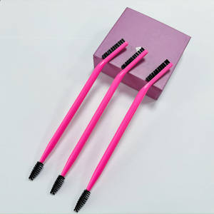 Cepillo de Maquillaje para Cejas y Pestañas con Logotipo Personalizado, Varita Doble para Cejas y Pestañas - Product Image 4