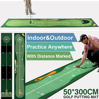 Entraînement et pratique de tapis de golf portable 50*300MM avec nylon durable