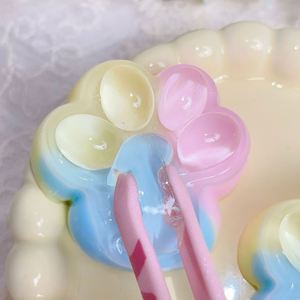 ของเล่นบีบอัดรูปอุ้งเท้าแมวสีรุ้งสามสีรุ่นใหม่ปี 2025 - ของเล่นนุ่มเด้งเหนียวคลายเครียด ของขวัญสำหรับวัยรุ่นและผู้ใหญ่ ช่วยผ่อนคลายอารมณ์ - Product Image 4