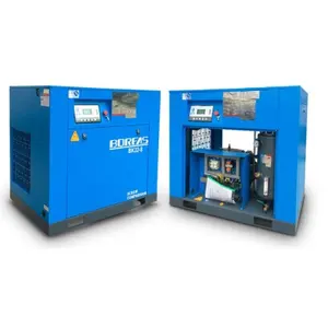 Industrial Silent Machine Integrated 22KW Screw Air Compressor With Tank And Dryer