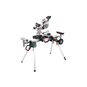 Scie à onglet Metabo KGS 305 M 305 mm avec support et roues pour la coupe du bois - Product Image 1