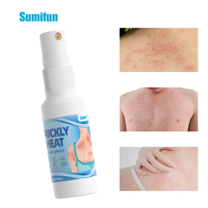 Sumifun Private Label <span class=keywords><strong>Prickly</strong></span> <span class=keywords><strong>Heat</strong></span> Powder Spray Rinfrescante per Pelle Secca con Vitamina E e Ingredienti Erboristici 30mL - Sollievo dal Dolore e Cura della Salute - Product Image 5