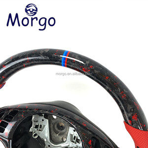 Accesorios interiores para <span class=keywords><strong>BMW</strong></span> Volante de diseño de estilo de coche de carreras de fibra de carbono forjado personalizado para <span class=keywords><strong>BMW</strong></span> E46 <span class=keywords><strong>E36</strong></span> <span class=keywords><strong>330CI</strong></span> 325I - Product Image 2