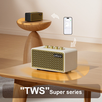 Speaker Desktop Stereo 20W Portabel 5.4 dengan TWS Pairing, Tipe-C USB, dan AUX