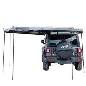 270 degrés extérieur Camping auvent gauche terre auvent parasol <span class=keywords><strong>parapluie</strong></span> côté conducteur protection solaire zone Support OEM - Product Image 4