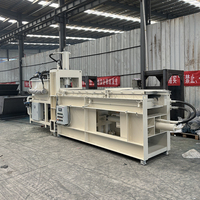 Presse à balles automatique robuste en aluminium Occ pour animaux de compagnie, presse à balles automatique haute pression avec écran tactile PLC, presse hydraulique horizontale