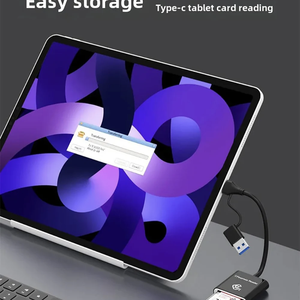Lecteur de carte <span class=keywords><strong>CFexpress</strong></span> 10 Gbps 2 en 1 Type C Adaptateur USB3.2 Gen2 Lecteur de carte portable Type A-C CF Express pour Windows XP MAC OS - Product Image 5