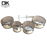 6 to 14 Inch Musical Marching Percussion Instruments Marching Tennor 3PC Tom Drum