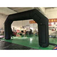 Arche publicitaire gonflable sur mesure en promotion pour événements sportifs, ligne de départ, marathon, triathlon