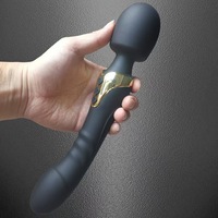 Leistungs starker Dildos Vibrator Doppel motor Silikon großer Zauberstab G-Punkt Massage gerät Sexspielzeug für Paare Klitoris Stimulator für Erwachsene