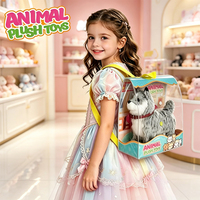 Jouet en peluche électrique interactif pour enfants : chien mignon avec sons, musique et mouvements, idéal pour le jeu d'imitation à la maison