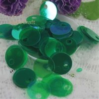 Paillettes en PVC décoratives pour tricot, 20 mm, à grand trou, rondes et plates, pour costumes et robes, en vrac, pour bricolage