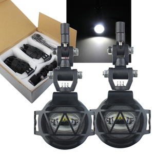 Feux antibrouillard LED pour moto avec câble de relais, lampe antibrouillard auxiliaire 40W pour BMW K1600 R1200GS <span class=keywords><strong>1250GS</strong></span> GS LC <span class=keywords><strong>Adventure</strong></span> - Product Image 4