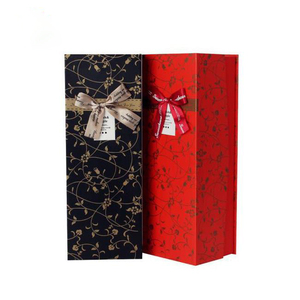 Hộp Quà Tặng Dầu Ô Liu Gói Phẳng Thiết Kế Tùy Chỉnh OEM Sang Trọng Hộp Quà Tặng Chai Rượu Vang In CMYK Có Nắp Mở Từ Tính - Product Image 5