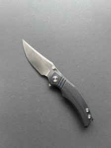 Nuevo Modelo 2026, Cuchillo Plegable de Acero D2 con Mango de G10 Negro Resistente, Cuchillo EDC de Alto Rendimiento con Mecanismo Flipper para Hombre, Personalizable OEM - Product Image 1