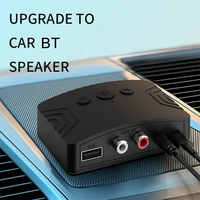 Récepteur audio BT 5.3, adaptateur audio sans fil stéréo 3,5 mm AUX RCA USB U-Disk pour PC, TV, kit voiture, amplificateur de haut-parleurs