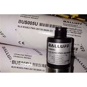 Balluff Ultraschallsensor BUS005U BUS M30E2-PWX-20/130-S92K-G1 Industrielle Steuerungs- und Automatisierungsausrüstung - Product Image 1