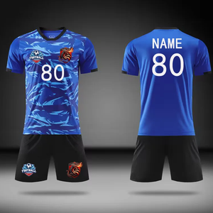 Camiseta de fútbol de alta calidad para entrenamiento de fútbol de verano 2023-2024, camiseta de secado rápido, ropa de fútbol para hombre, chándal de equipo, ropa deportiva - Product Image 2