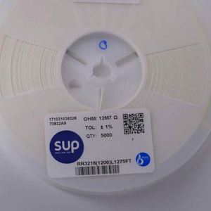 Whole Sale RR3216 1206L1275FT 1206 3216 Resistors Chip Resistors SMD Resistors 12.7Mohm 1% 1/4W Thick Film Resistor - Product Image 1