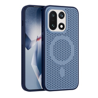 Étui de téléphone portable pour oneplus 15, design sportif, résistant aux chocs, en TPU PC magnétique, respectueux de la peau, avec dissipation de chaleur en maille nid d'abeille