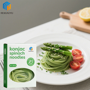 <span class=keywords><strong>Precio</strong></span> de fábrica al por mayor Keto Friendly Vegan Low Carb Feel Plenitud Shirataki <span class=keywords><strong>Pasta</strong></span> Comida adelgazante <span class=keywords><strong>Konjac</strong></span> Fideos de espinacas - Product Image 1