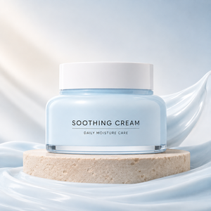 Crema Facial Calmante de Marca Privada, Gel Hidratante, Fabricante de Productos para el Cuidado de la Piel OEM ODM, Crema Facial Calmante - Product Image 1