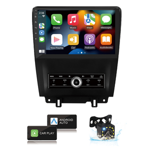 Autoradio Android 10 pouces pour Ford Mustang 2010-2014, accessoires de voiture, <span class=keywords><strong>GPS</strong></span>, CarPlay, écran multimédia, lecteur DSP, 4G LTE, WIFI - Product Image 1