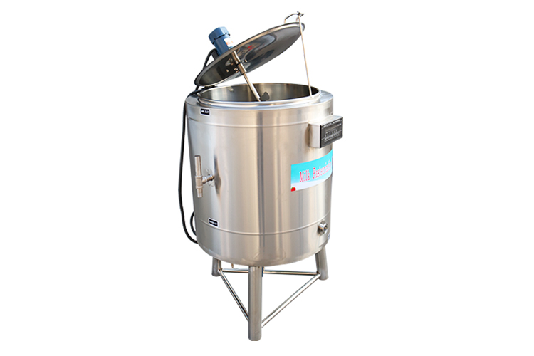 Easy operation vertical type small dairy milk pasteurization machine price