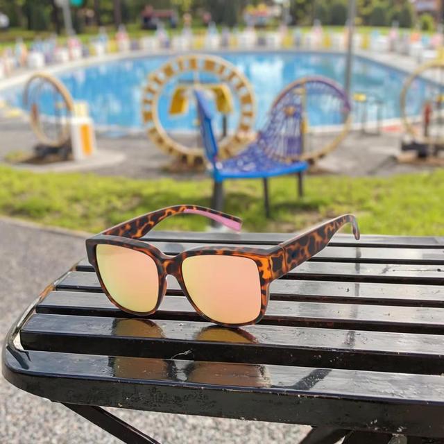 2026 Trending High Quality Custom Logo TAC Lenses Leopard Style UV400 TR90 Polarized Sunglasses for Men Women Fit Over Glasses