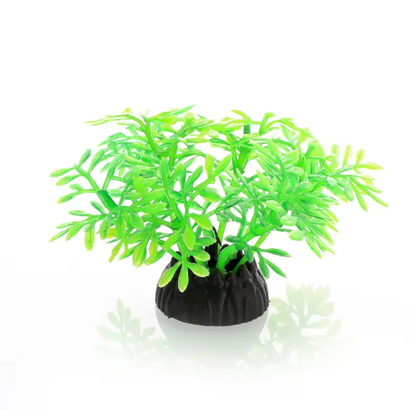 निर्माता एक्वेरियम भूदृश्य जलीय पौधे एक्वेरियम प्लास्टिक छोटे जलीय पौधे सिमुलेशन जलीय पौधे