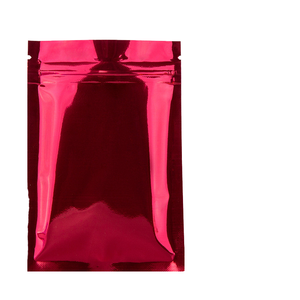 Sacs refermables en aluminium colorés avec logo personnalisé, noir, <span class=keywords><strong>blanc</strong></span>, rouge, vert, <span class=keywords><strong>bleu</strong></span>, sacs en plastique Mylar pour en-cas, biscuits, noix, café, thé - Product Image 5