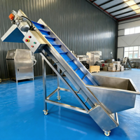 Elektrische golvende aardappelchipsnijmachine met motor 220V/380V 304 roestvrij staal voor groente- en fruitverwerking