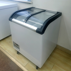 アイランド型冷凍庫、チェスト型冷凍庫、横型曲面ガラス引き戸、スーパーマーケット用アイスクリーム冷凍庫 - Product Image 3